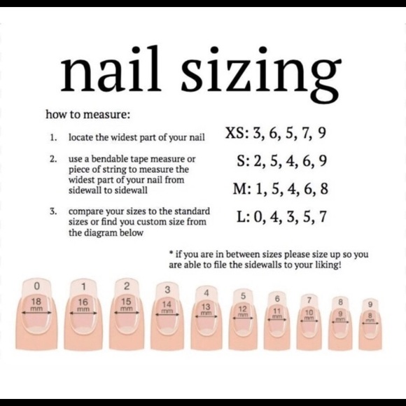 Red press on nails - Picture 2 of 2